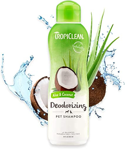 Tropiclean Aloe & Coconut Deodorising Shampoo - 355ml