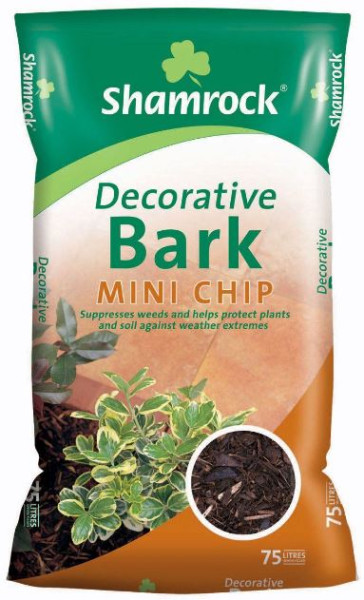 Shamrock Mini Chip Bark 75L