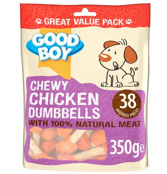 GoodBoy Chicken Dumbbells 350g