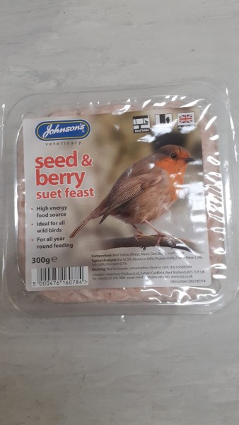 Seed & Berry Suet Feast 300G