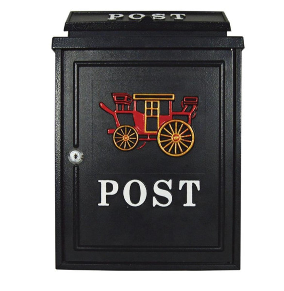 De Vielle Carriage Diecast Post Box